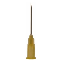 IV Intravenous needles - Yellow G20 0,9X25 mm. Box of 100 units.